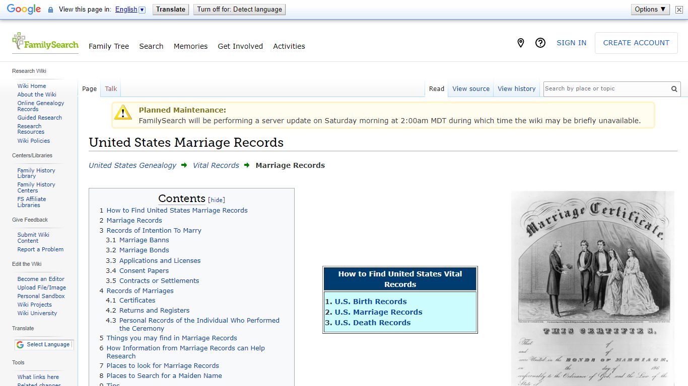 United States Marriage Records • FamilySearch