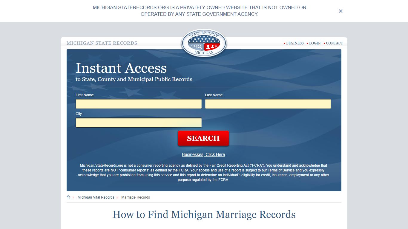 How to Find Michigan Marriage Records